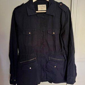 Anthropologie Lily Aldridge for Velvet Blue Jacket